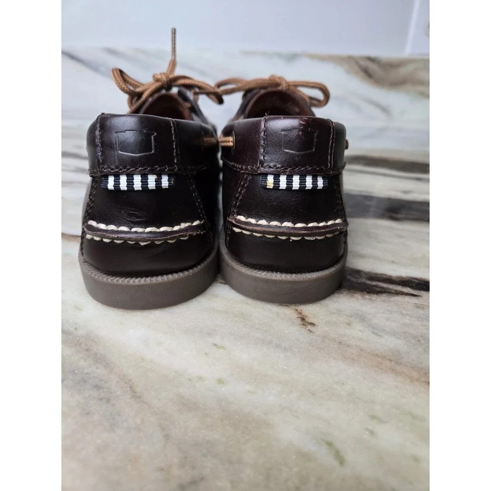 Florsheim Nevis 2 Eye Boat‎ Shoe Leather Nautical Size 7.5